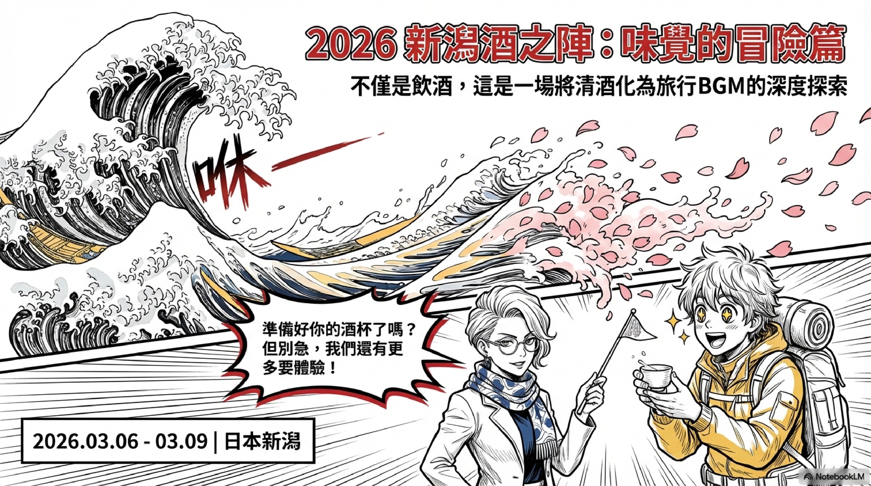 2026新瀉酒之陣：味覺的冒險篇 Banner